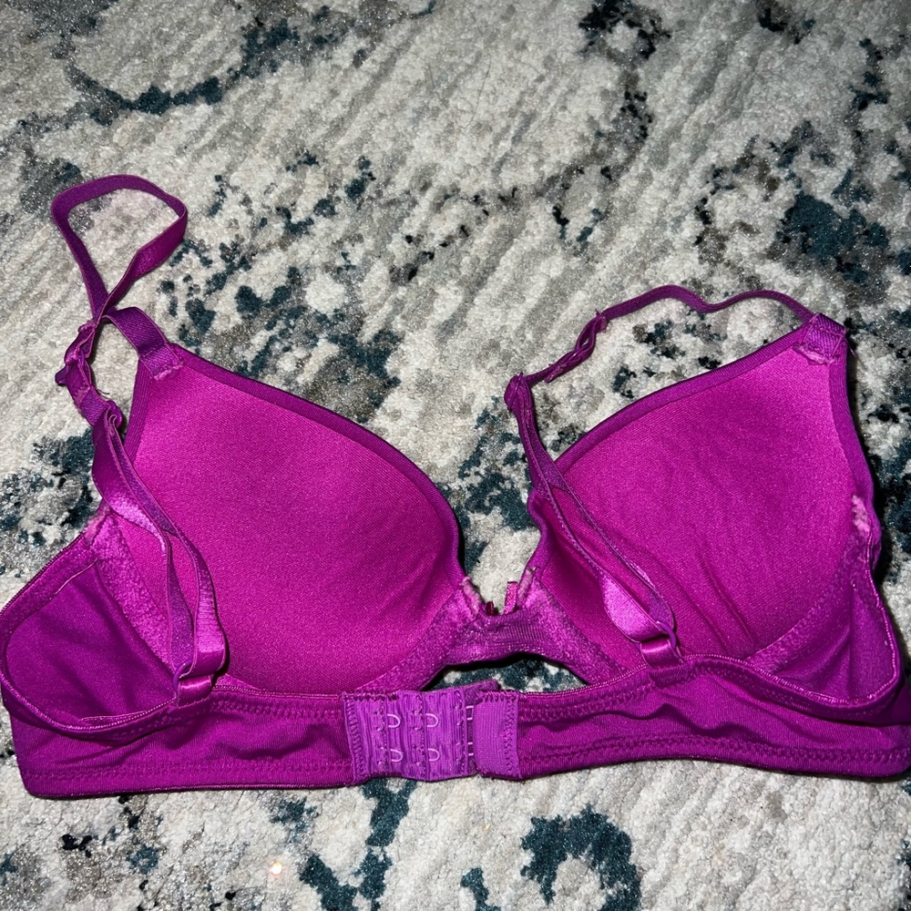 Pink Rhinestone Bra - Picture 3 of 4